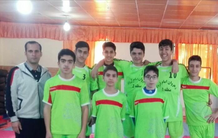 کسب رتبه دوم مسابقات آمادگی جسمانی منطقه ۵ تهران سال تحصیلی ۹۹_۹۸